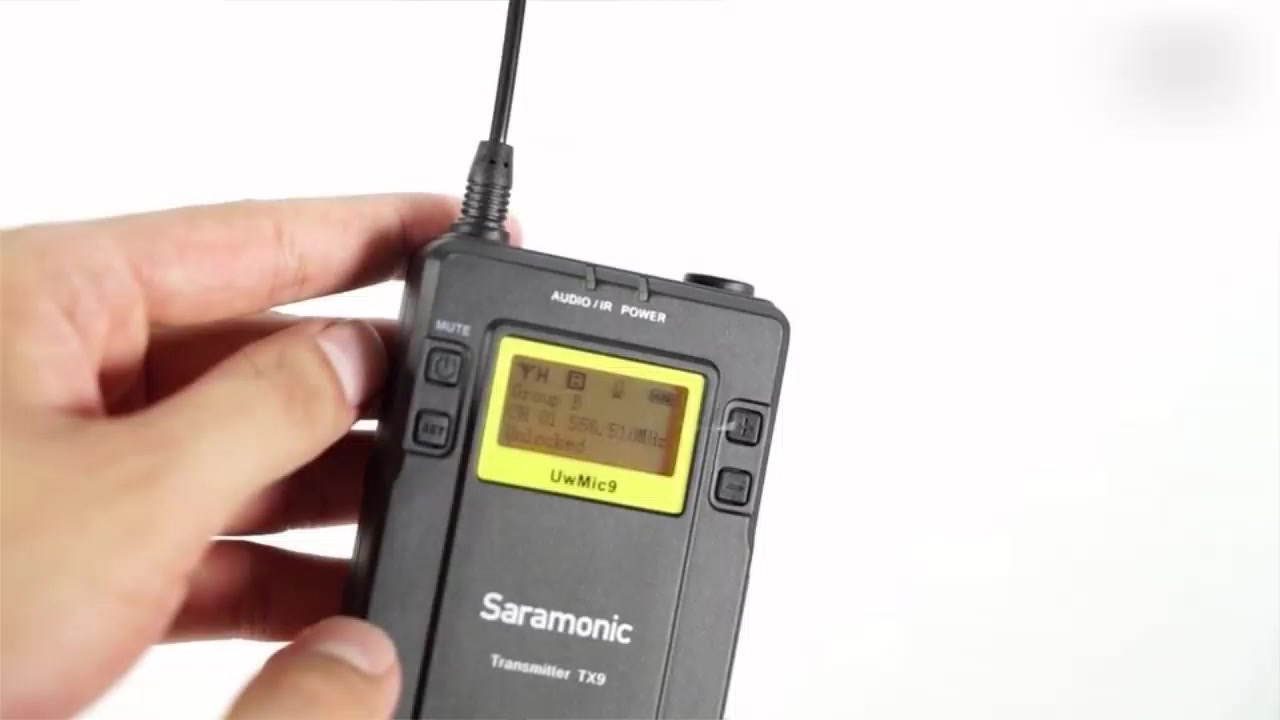 saramonic枫笛小蜜蜂领夹式无线麦克风专业摄像机单反相机手机直播